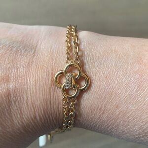 Tahari jewel encrusted bracelet